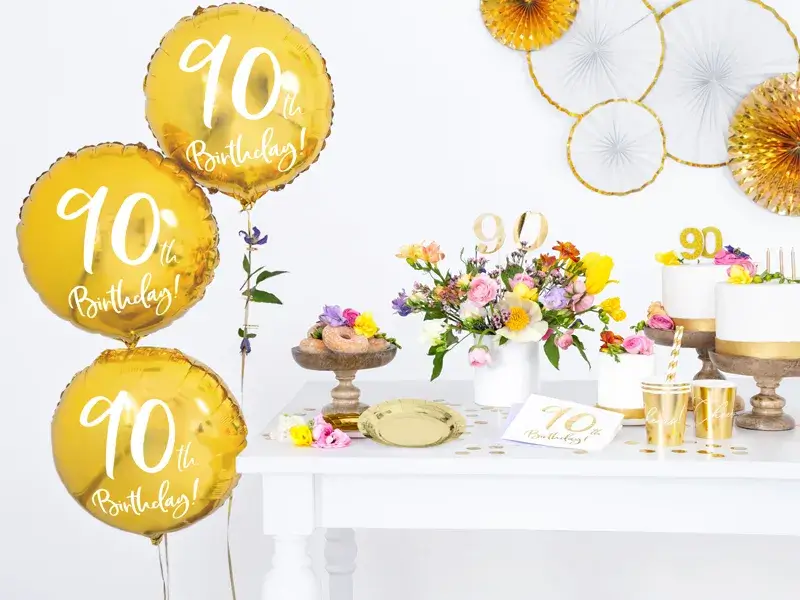Gouden verjaardagsbal 90 jaar