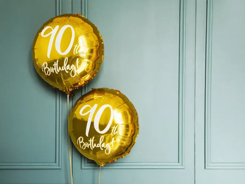 Gouden verjaardagsbal 90 jaar