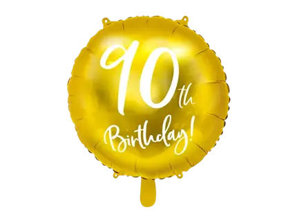 Gouden verjaardagsbal 90 jaar