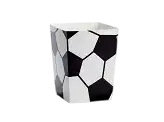 6 potten voetbal popcorn