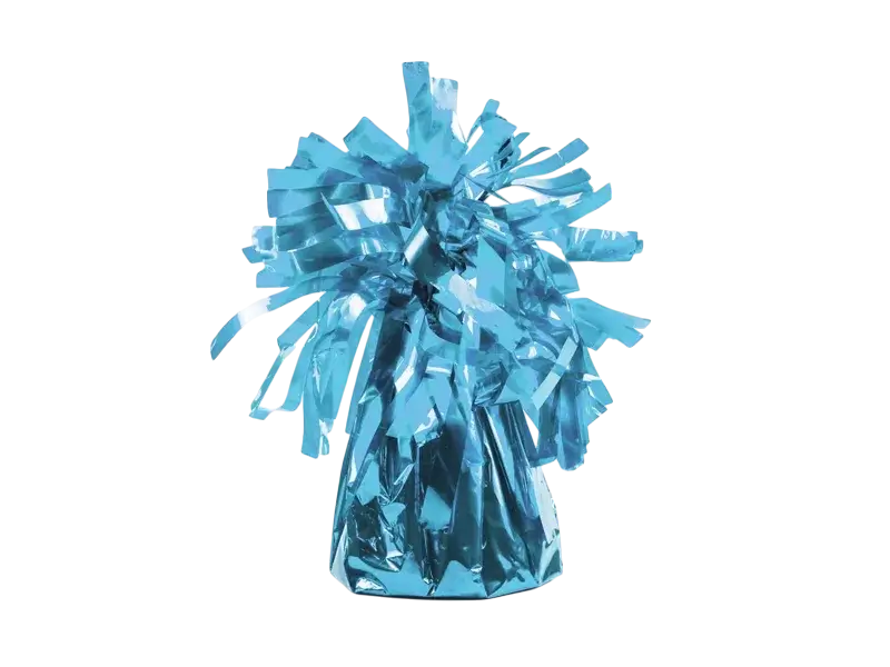 Blauw metallic ballongewicht