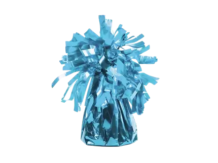 Blauw metallic ballongewicht