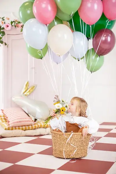 Aluminium ballon Konijn, 67 x 88 cm