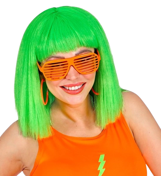 Fluorescerende oranje sluiterbril