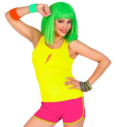 Neon roze shorts