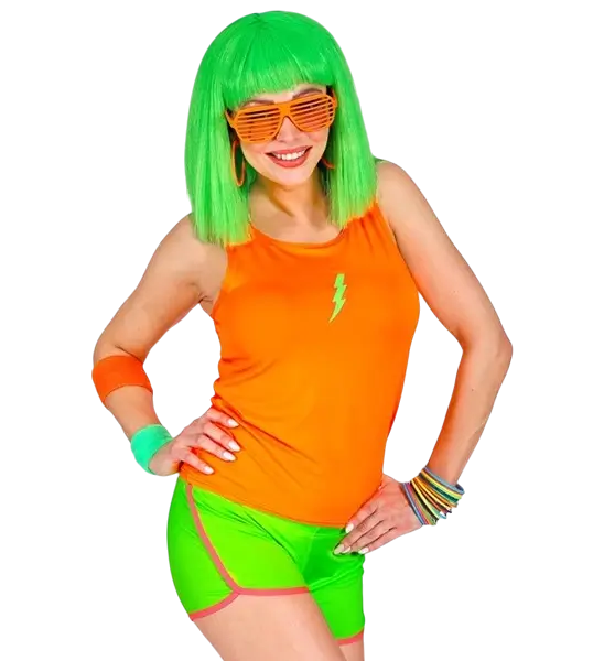 Neongroene shorts