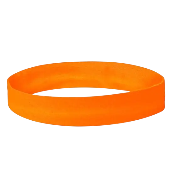 Retro fluorescerende oranje hoofdband