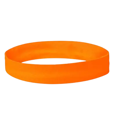 Retro fluorescerende oranje hoofdband