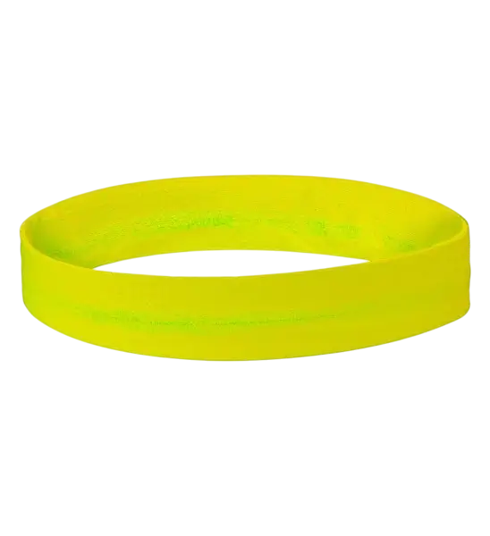 Retro neon gele hoofdband
