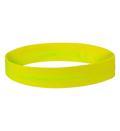 Retro neon gele hoofdband