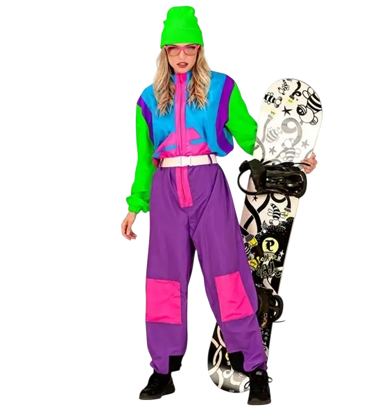 Snowborder 80's wetsuit - M