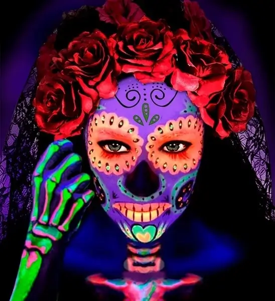 Fluorescerend roze make-up potlood