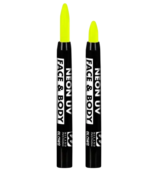 Fluorescerend geel make-up potlood