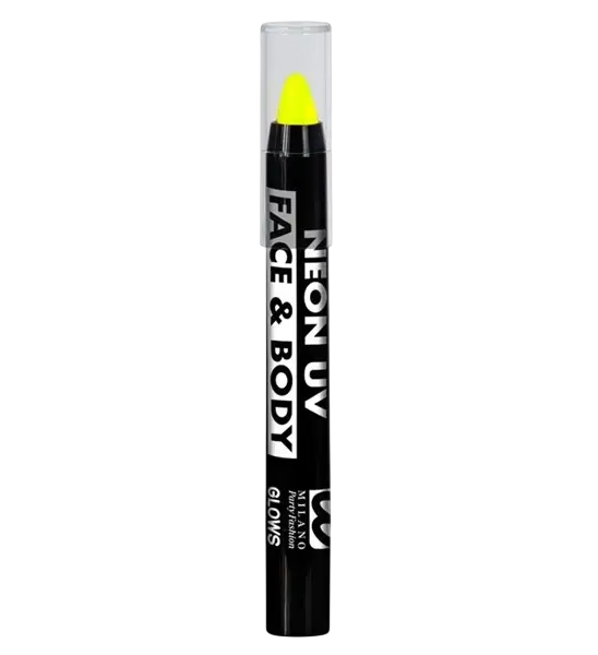 Fluorescerend geel make-up potlood