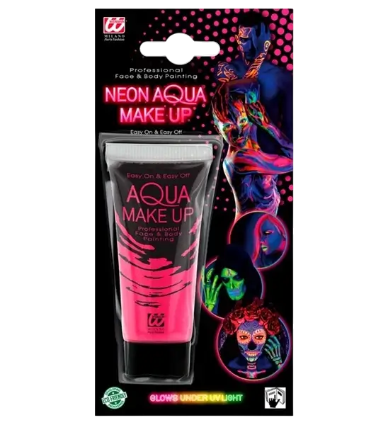 Fluorescerend roze make-up tube 30 ml