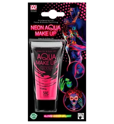 Fluorescerend roze make-up tube 30 ml