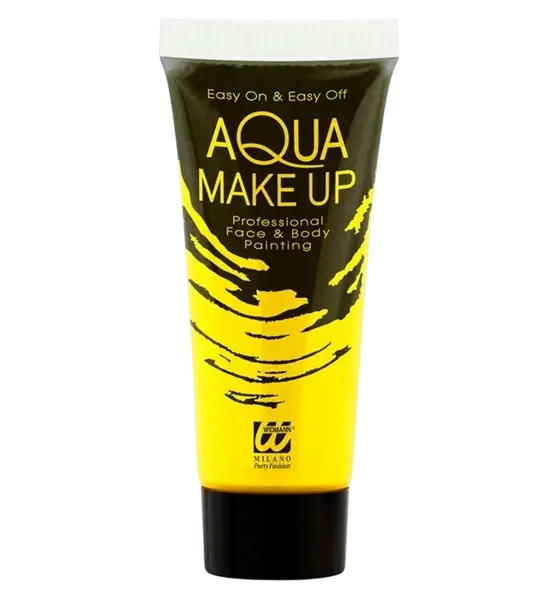 Fluorescerende gele make-up tube 30 ml