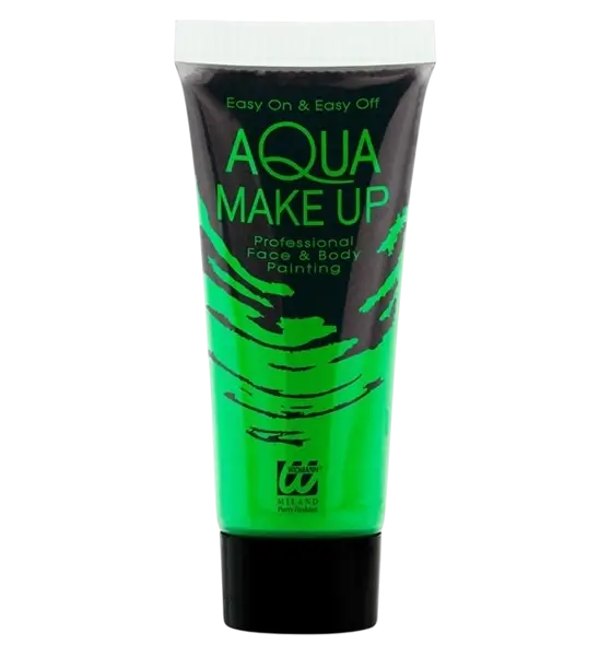 Fluorescerende groene make-up tube 30 ml