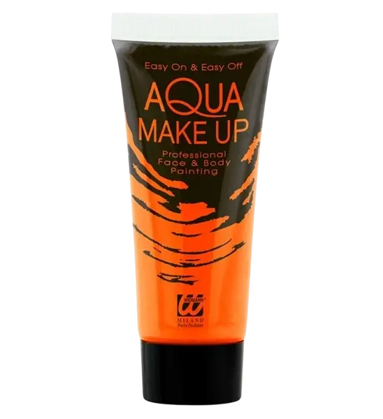 Fluorescerende oranje make-up tube 30 ml