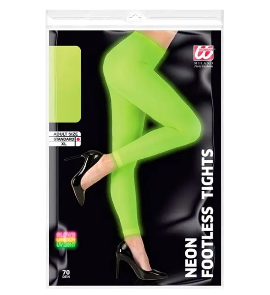 Groene fluorescerende legging