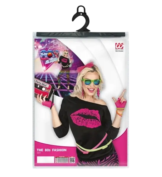80s Lips T-shirt - S/M