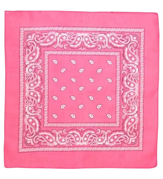 Roze bandana