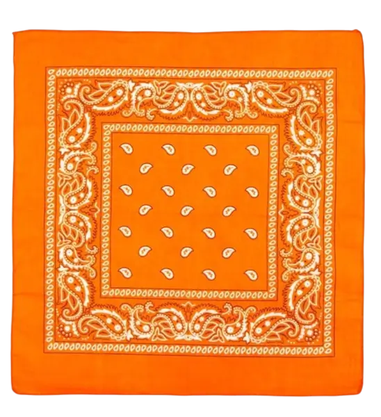 Oranje bandana