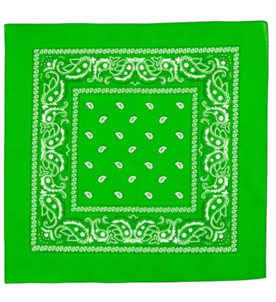 Groene bandana