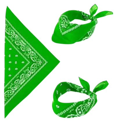 Groene bandana