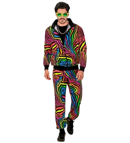 Fluo Rainbow trainingspak - S