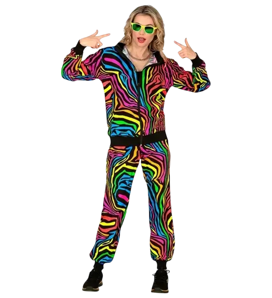 Fluo Rainbow trainingspak - S