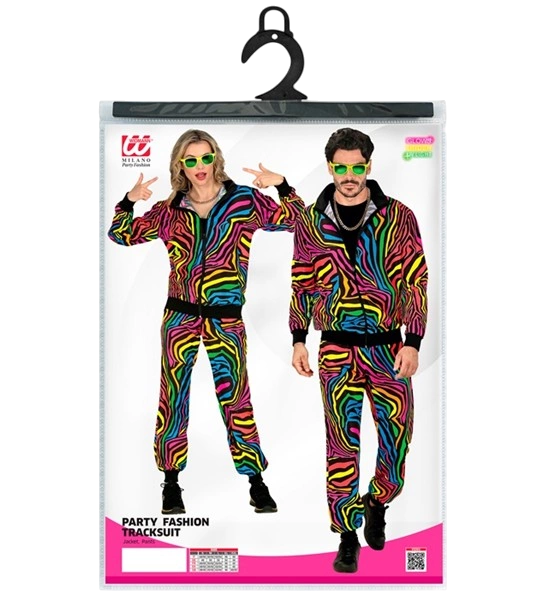 Fluo Rainbow trainingspak - M