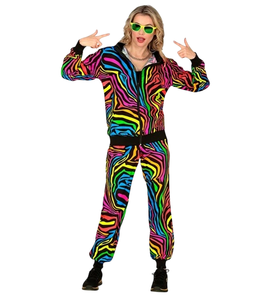 Fluo Rainbow trainingspak - M