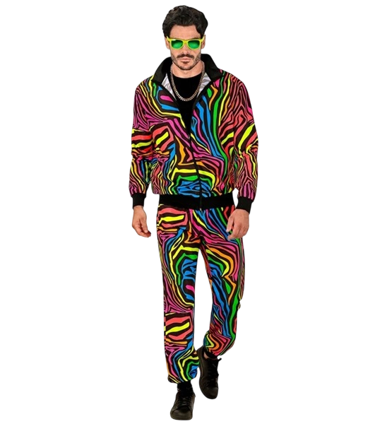 Fluo Rainbow trainingspak - M