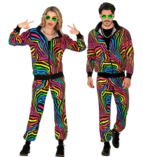 Fluo Rainbow trainingspak - L