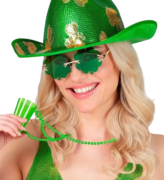 Fluorescerend groene ketting