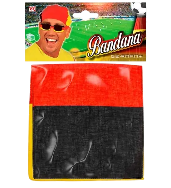 Bandana Duitsland 55 cm in katoen - Supporter en verkleedkleding
