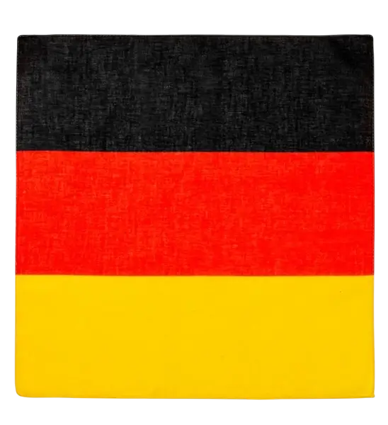 Bandana Duitsland 55 cm in katoen - Supporter en verkleedkleding
