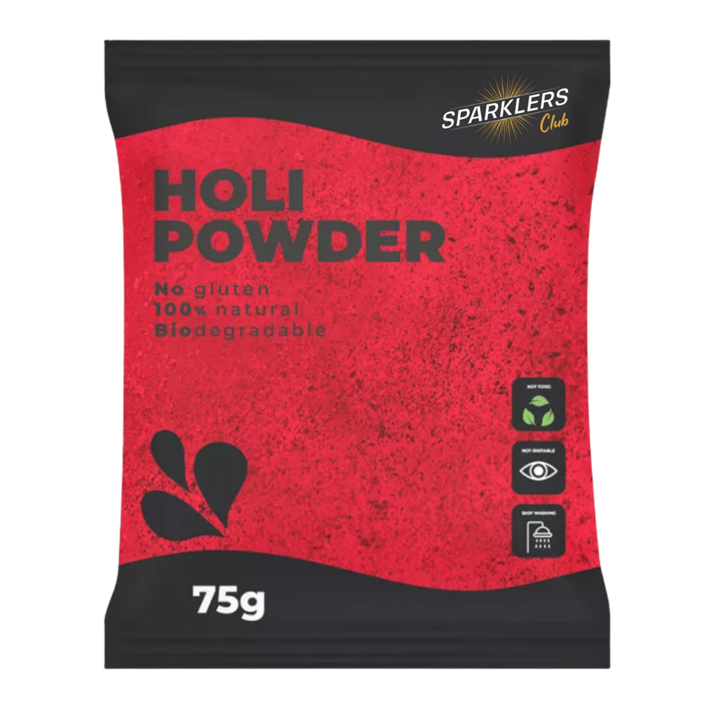 poudre holi rouge 75g