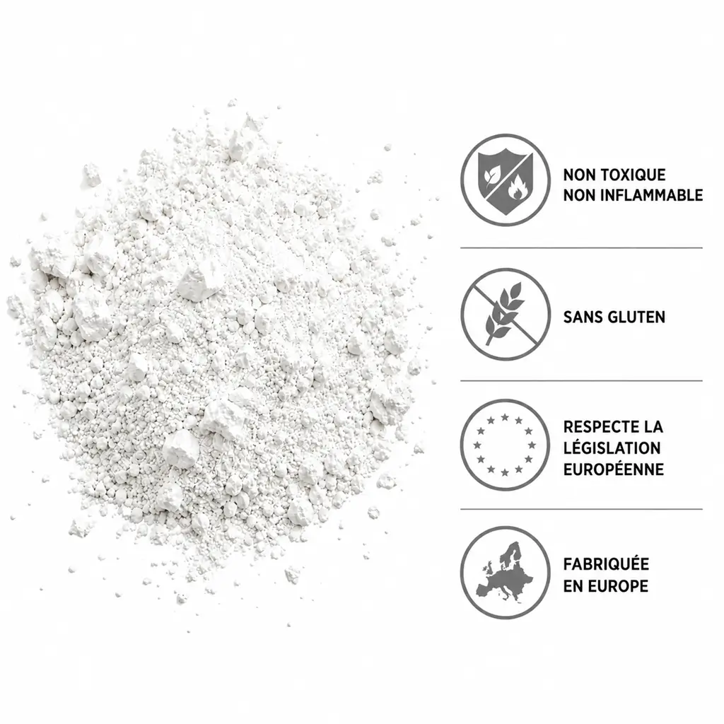 Wit Holi-poeder - Zakje van 1 kg