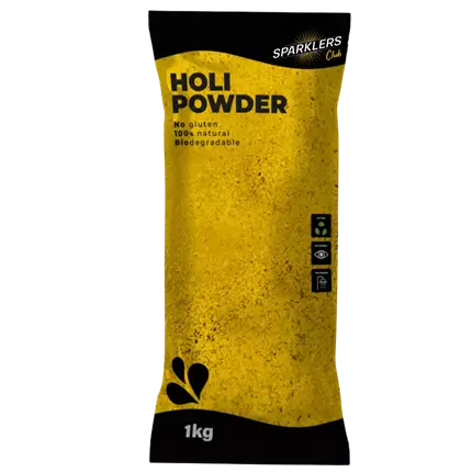 Geel Holi-poeder - Zakje van 1 kg
