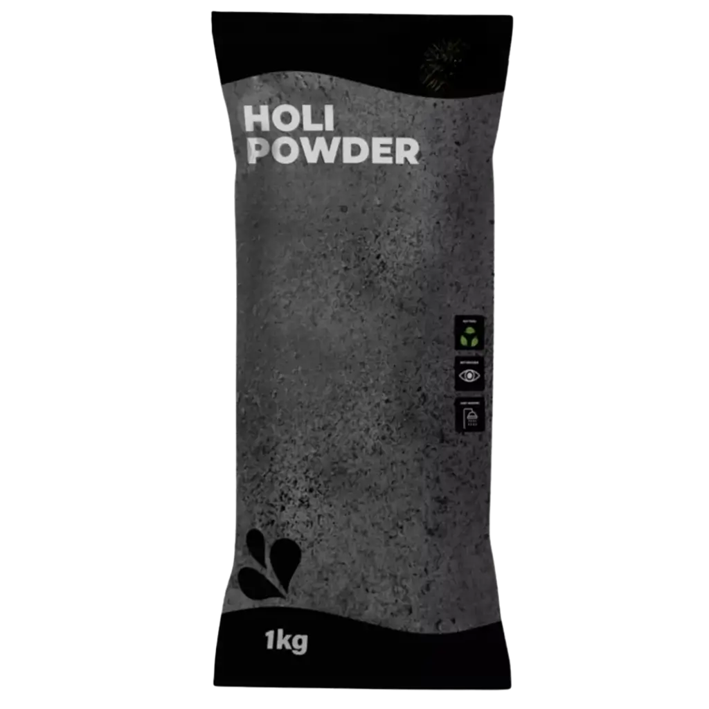Zwart Holi-poeder - Zakje van 1 kg