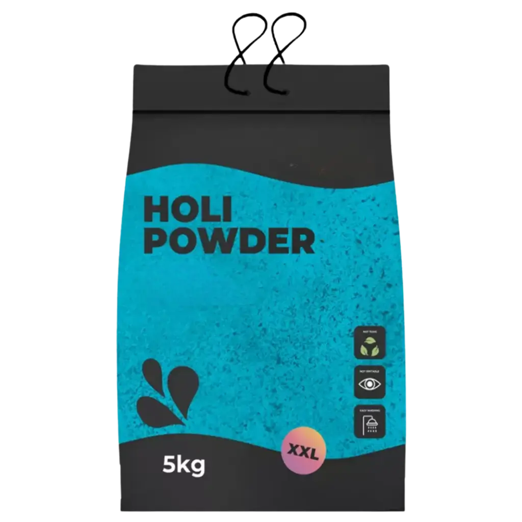 Holi-poeder BLAUW - Zak van 5 kg
