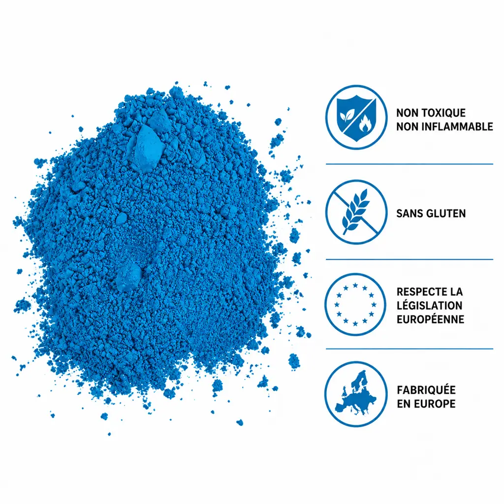 Holi-poeder BLAUW - Zak van 5 kg