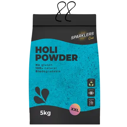 Holi-poeder BLAUW - Zak van 5 kg