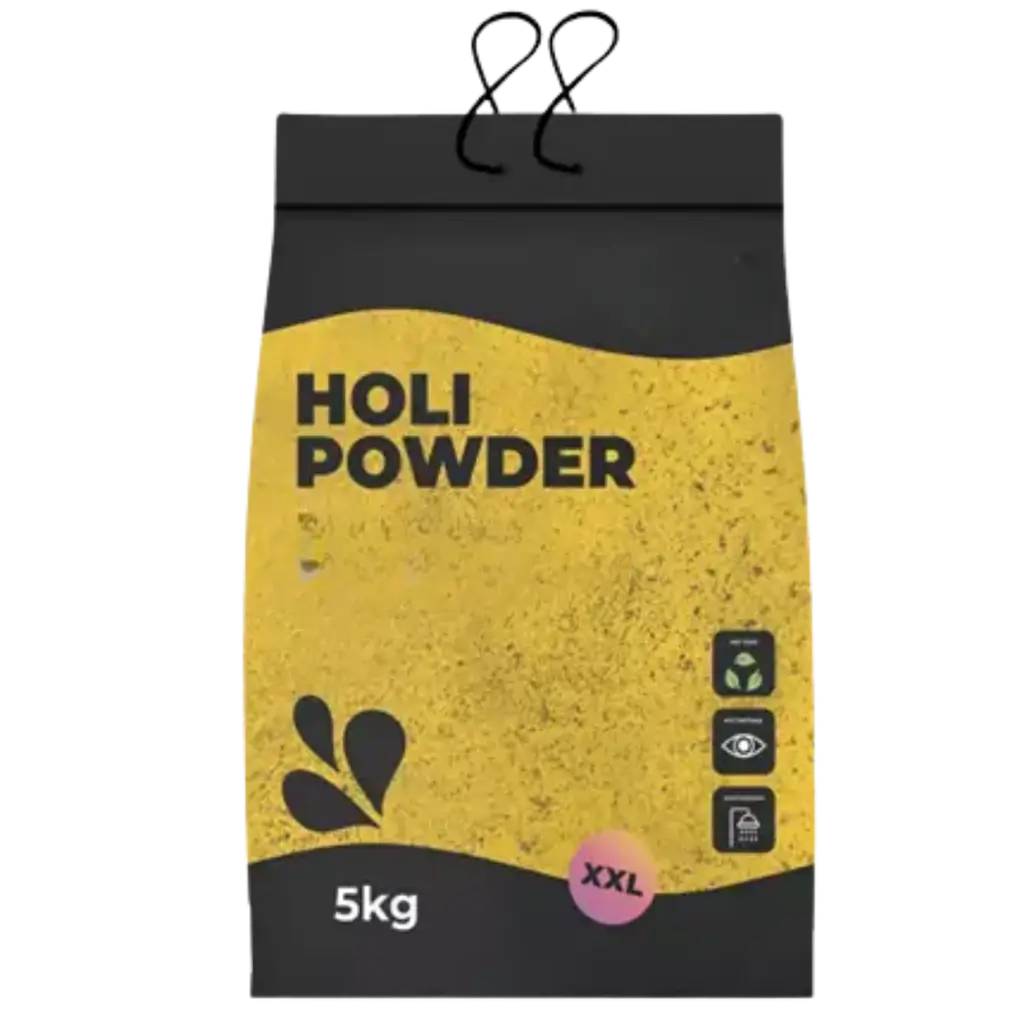 Holi-poeder GEEL - Zak van 5 kg