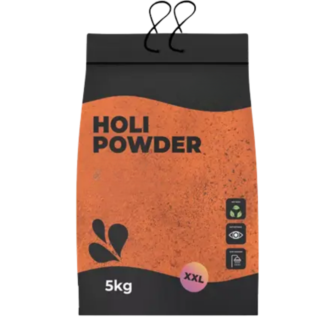Holi-poeder ORANJE - Zak van 5 kg