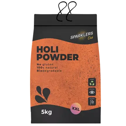 Holi-poeder ORANJE - Zak van 5 kg