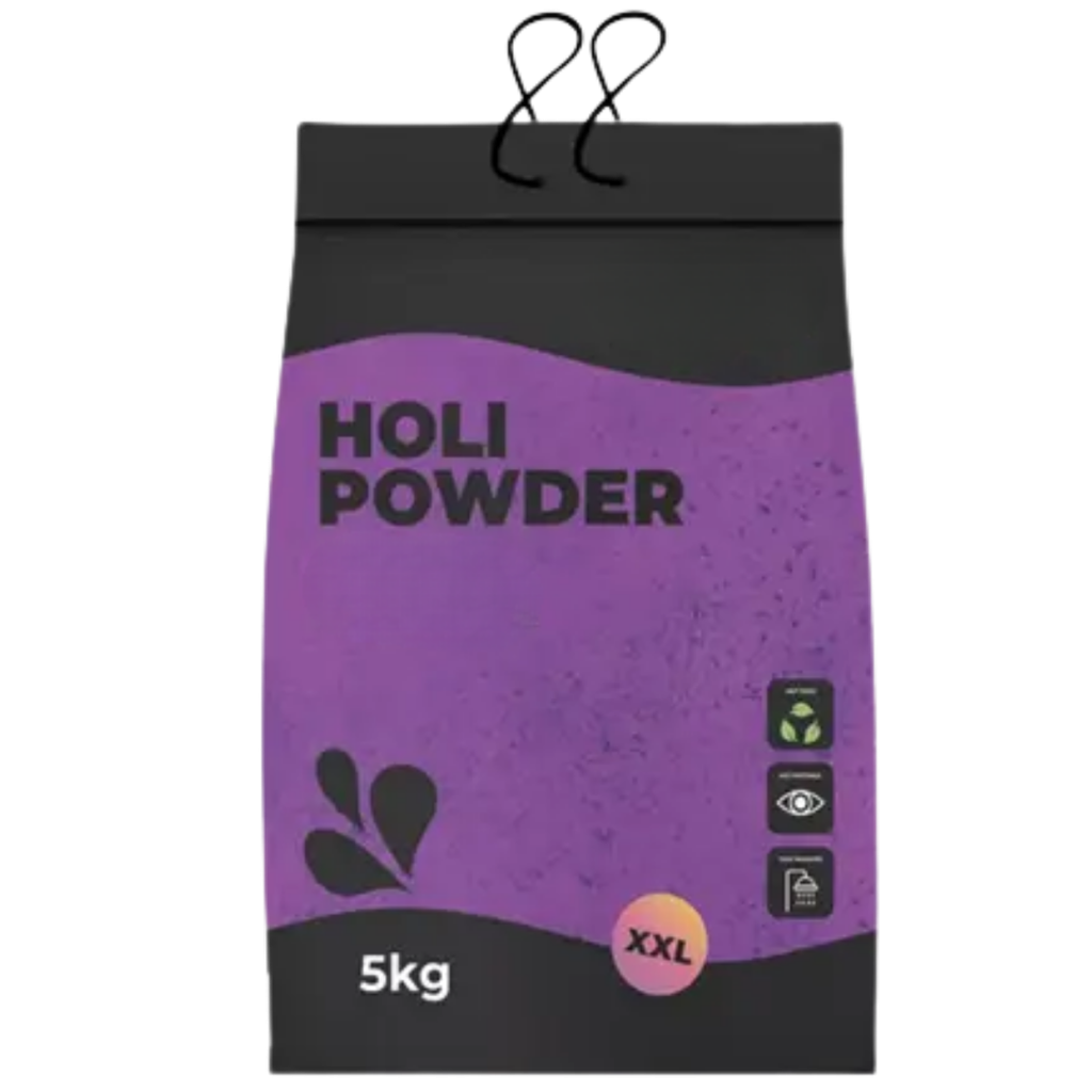 Holi-poeder PAARS – Zak van 5 kg
