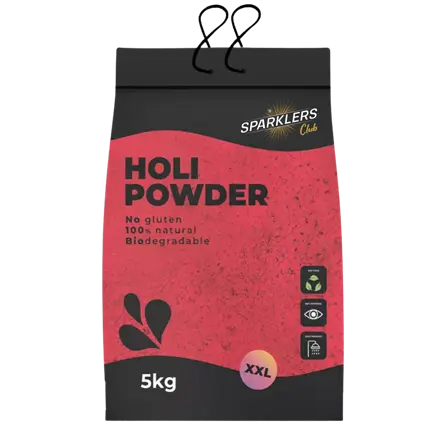 Holi-poeder ROOD - Zak van 5 kg